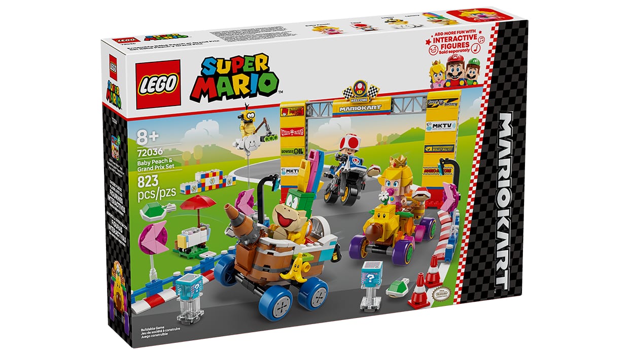 LEGO® Super Mario™: Mario Kart™ - Baby Peach™ & Grand Prix Set